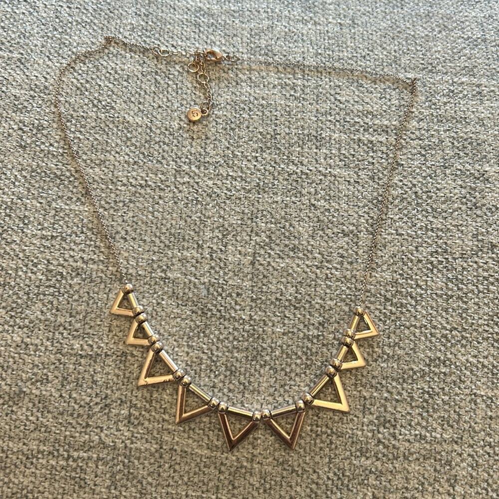 Rose gold necklace